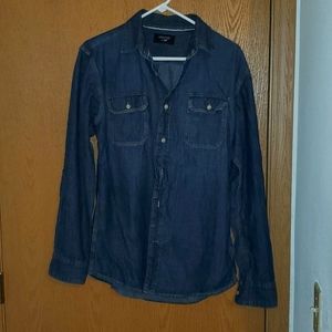Lee Denim Button-Up Shirt